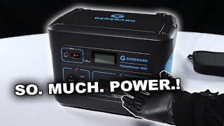 Best 1000w Solar Generator  Geneverse Solar Generator  HomePower ONE Series  Ultimate Review [upl. by Haret]