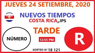 JPS RESULTADOS NUEVOS TIEMPOS SORTEO HOY JUEVES24SEPTIEMBRE 1255 PM [upl. by Raycher]