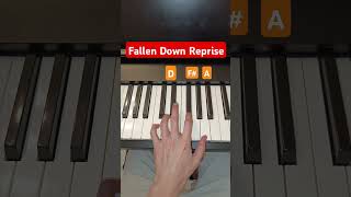 Fallen down Reprise piano [upl. by Bruckner228]