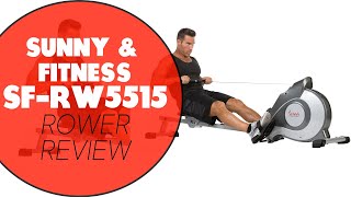 Sunny Health amp Fitness SFRW5515 Rower Review What You Need to Know Insider Insights [upl. by Gilly]