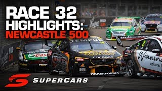 Highlights Race 32 Newcastle 500  Supercars Championship 2019 [upl. by Noiz]