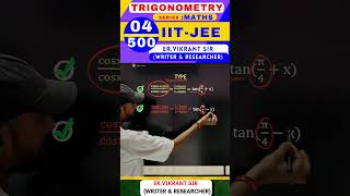 Trigonometry l IIT JEE l JEE Main l ErVikrant Sir trigonometry trigo shortsfeed shorts tricks [upl. by Sirotek]