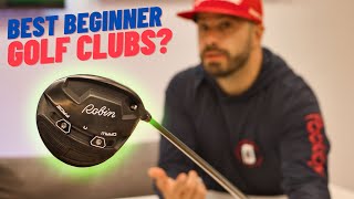 BEST GOLF CLUBS FOR BEGINNERS  Robin Golf Clubs Review [upl. by Jentoft772]