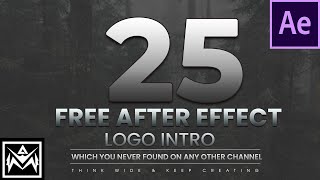 Top 25 logo template after effects  Free Download [upl. by Lain841]