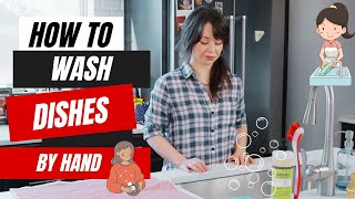 How to Wash Dishes By Hand [upl. by Gherardo103]