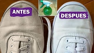 Aplicale esto a tus zapatillas y quedarán como nuevas [upl. by Llennahs]