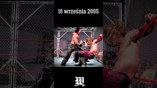 18 września 2005  Stalowa klatka Kartka z Kalendarza wwepopolsku wwe wrestlingpl [upl. by Elleinet467]