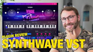 Beatmaker VICE Review — Synthwave Drums VST — 80s kits [upl. by Lekar]