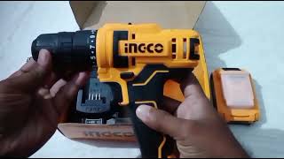 Cordless drill Ingco 20v cordlessdrill ingco [upl. by Ttelrats]