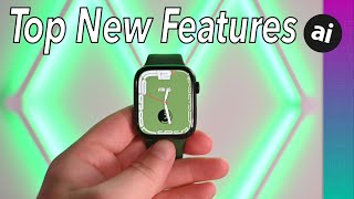 Top Features of Apple Watch Series 7 [upl. by Alliscirp]