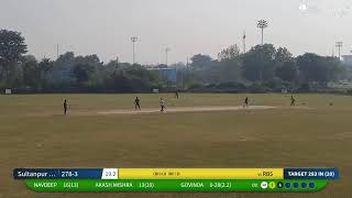 Live Cricket Match  RBS vs Sultanpur Fighters  09Dec24 0927 AM 20 overs  Singam Cup  CricHero [upl. by Annel]