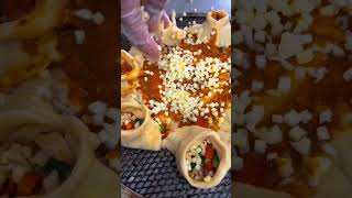 How to make pizza puff food [upl. by Ahker]