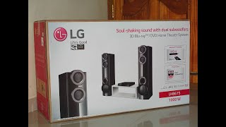 LG LHB675 XBOOM Home Theater System Unboxing [upl. by Yendys]