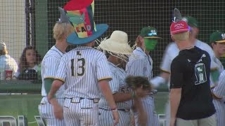 LHSAA Baseball Playoffs Calvary cruises past St Edmund [upl. by Owens]