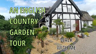 An English Country Garden  Garden Tour Walking Tour [upl. by Marcos]