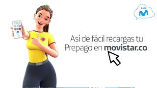 Tutorial Movistar  ¿Cómo recargar en línea desde movistarco [upl. by Trilbi]