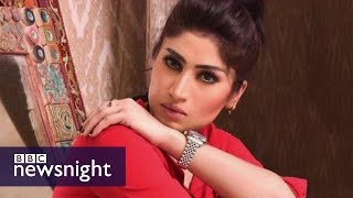 Qandeel Baloch Why was she killed BBC Newsnight [upl. by Lipfert]