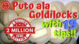 PutoAla Goldilocks with 19 tips  Mix N Cook [upl. by Evelyn]