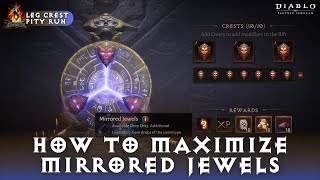 Diablo Immortal  How To Maximize Mirrored Jewels  Duplicate 5Star Gems [upl. by Ardnuhs]