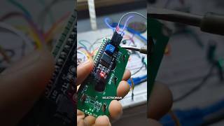 16x2 I2C Display Text Error arduino engineering project electronic diploma display ytshorts [upl. by Cordy]