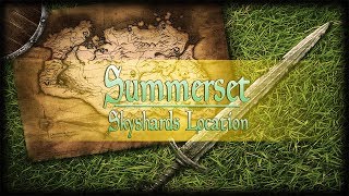 Elder Scrolls Online  Summerset  Skyshard Location [upl. by Najram946]