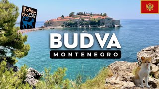 Exploring BUDVA and SVETI STEFAN 2024  Adriatic Coastal Gems in Montenegro 🇲🇪 [upl. by Akcinahs157]