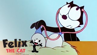 Laying Magic Eggs  Felix The Cat  Full Episodes [upl. by Nary]