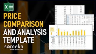 Competitor Price Comparison and Analysis Template  Excel Template for Competition Analysis [upl. by Noremac]