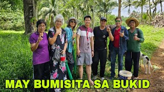 Dumarami na bisita sa bukidMay bumisita sa bukid from AMERICA [upl. by Paulita]