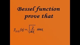 Bessels example prove that J12 x PART1 good example [upl. by Etyam]