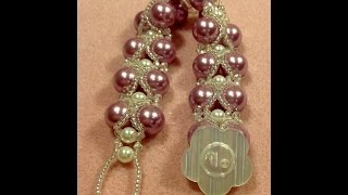 Criss Cross Pearls Bracelet Tutorial [upl. by Sioled]