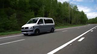 Camper Monster Volkswagen Transporter T6 Conversion On The Road [upl. by Thorne375]