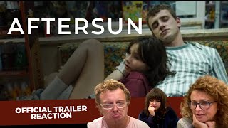 AFTERSUN Official Trailer The POPCORN JUNKIES Reaction [upl. by Leahcimsemaj]