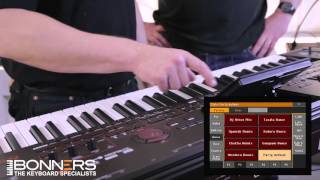 Korg PA4x Demo By Bonners Music Part 5 Modern Styles amp Accompaniments [upl. by Lethia]