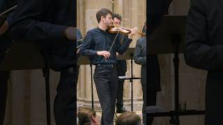 STUNNING violin duet So glad this is on video 🤩 violin telemann concert duet [upl. by Sewellyn]