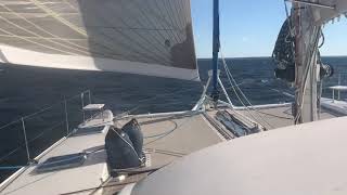 Outremer 45 rough sea speed stability sailing [upl. by Marchal]