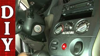 How to Replace an Ignition Lock Cylinder  0306 Mitsubishi Outlander [upl. by Konrad]