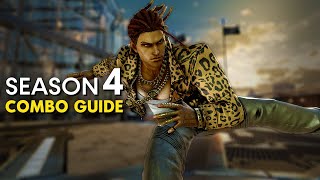 TEKKEN 7  Eddy Gordo Combo Guide Season 4 [upl. by Fredel453]