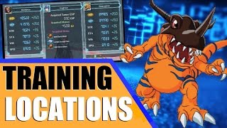 Digimon World Next Order  10 More Training Spots  New Locations for Effective Stat Gain [upl. by Andrade]