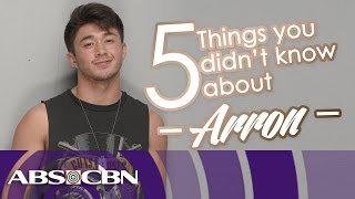 5 things you dont know about Arron Villaflor [upl. by Tempest999]