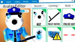 PIGGY DISGUISE TROLLING Pretending To Be FAKE POLEY The SECRET SKIN PIGGY In ROBLOX PIGGY [upl. by Morganstein335]