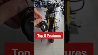 Top 5 Features of TVS Ronin ❤️ trending shorts tvs ronin bike top5 automobile youtubeshorts [upl. by Eesyak]