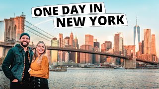 New York A Day in New York City  Travel Vlog  What to Do See amp Eat How to spend One Day in NYC [upl. by Joao]