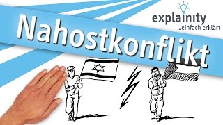 Nahostkonflikt einfach erklärt explainity® Erklärvideo [upl. by Debra]