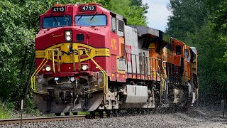 Bellingham BNSF Freight Trains [upl. by Noral]