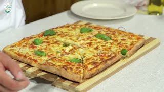 Reteta aluat de pizza si pizza Margherita  Bucataras TV [upl. by Seif]