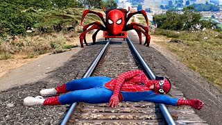 30 minutos de Homem Aranha e o Monstro Trem Aranha Histórias de SUPER HERÓIS [upl. by Willetta]