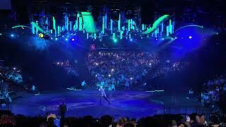 4K Hong Kong Disneyland  Lets Get Wicked Halloween Show Back Row View 2024 [upl. by Key574]