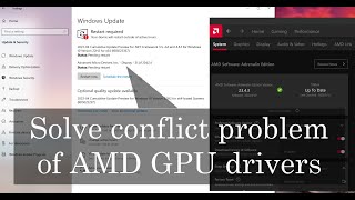 How to solve a common problem of AMD GPU driver on Windows [upl. by Nosrak494]