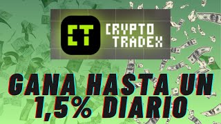 Cómo registrarse en Crypto tradex gana dinero desde casa [upl. by Guenzi473]